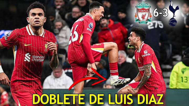 DOBLETE de LUIS DIAZ y gol ALEXIS - Tottenham 3-6 Liverpool ¡DEIVER REACCIONA!
