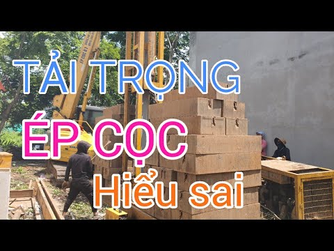Video Tải trọng P ep, P thiết kế khi ép cọc nhà phố quận 9... - youtube