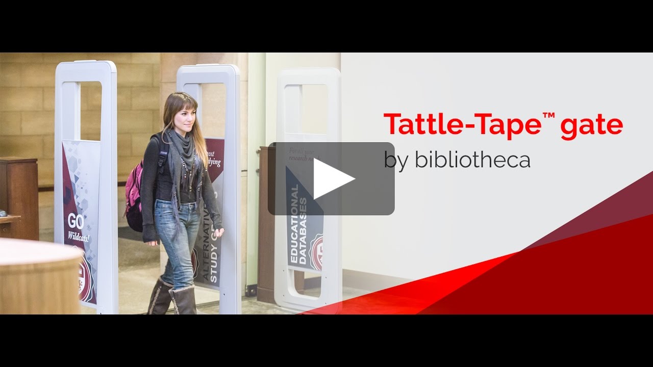 bibliotheca Tattle Tape™ Gate YouTube