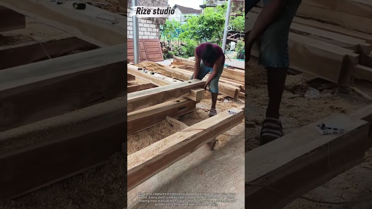 Rare Timber, Traditional Hands: Ancient Woodcraft in Daily Life