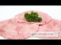 Homemade pork ham without emulsifier - video recipe