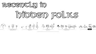 Recently In Hidden Folks