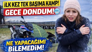 F800 Gs Ile İlk Kampım Sakaryada Gece Dondum Gölkent Kuş Gözlem Kulesi