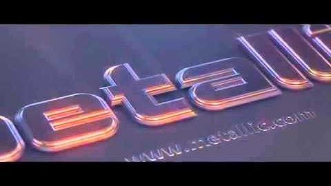Metallic Text   Cinema 4D Templates   Project Files