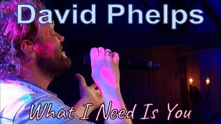 Watch David Phelps What I Need Is You video
