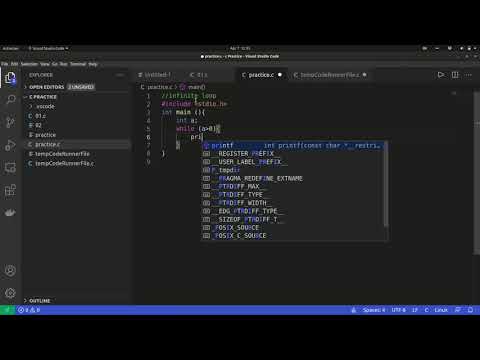 Infinite loop , loop trick , fun fun fun ,infinite loop in c