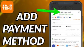 How To Add Payment Method On TEMU screenshot 1