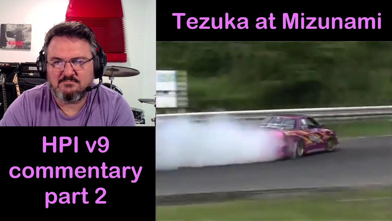 HPI v9 director's commentary part 2 Tezuka Drifting at Mizunami - YouTube