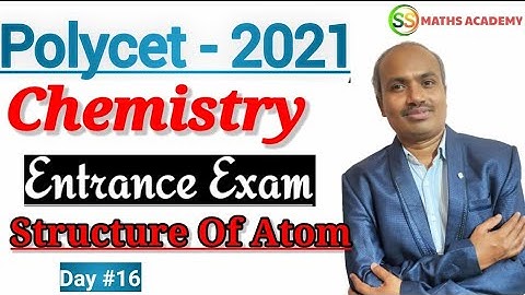 polycet 2021 | polytechnic entrance exam preparation | polycet chemistry |  iiit  | @ssmathsacademy
