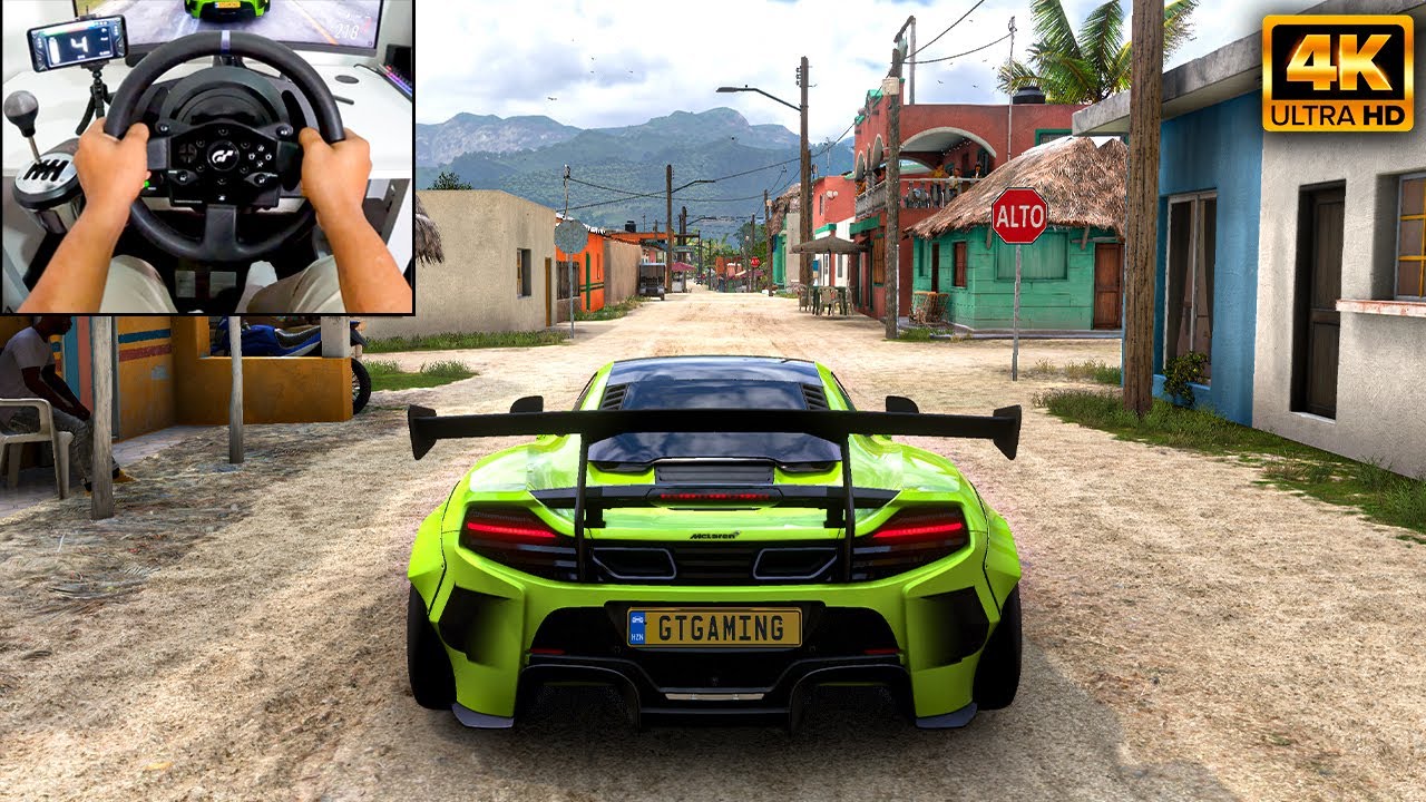 McLaren 650S Coupe (Widebody) | Forza Horizon 5 | Thrustmaster T300RS gameplay