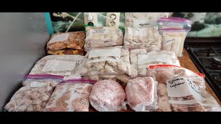 :      / Preparation of semi-finished products in the freezer