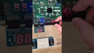 Working car park counter Zedboard