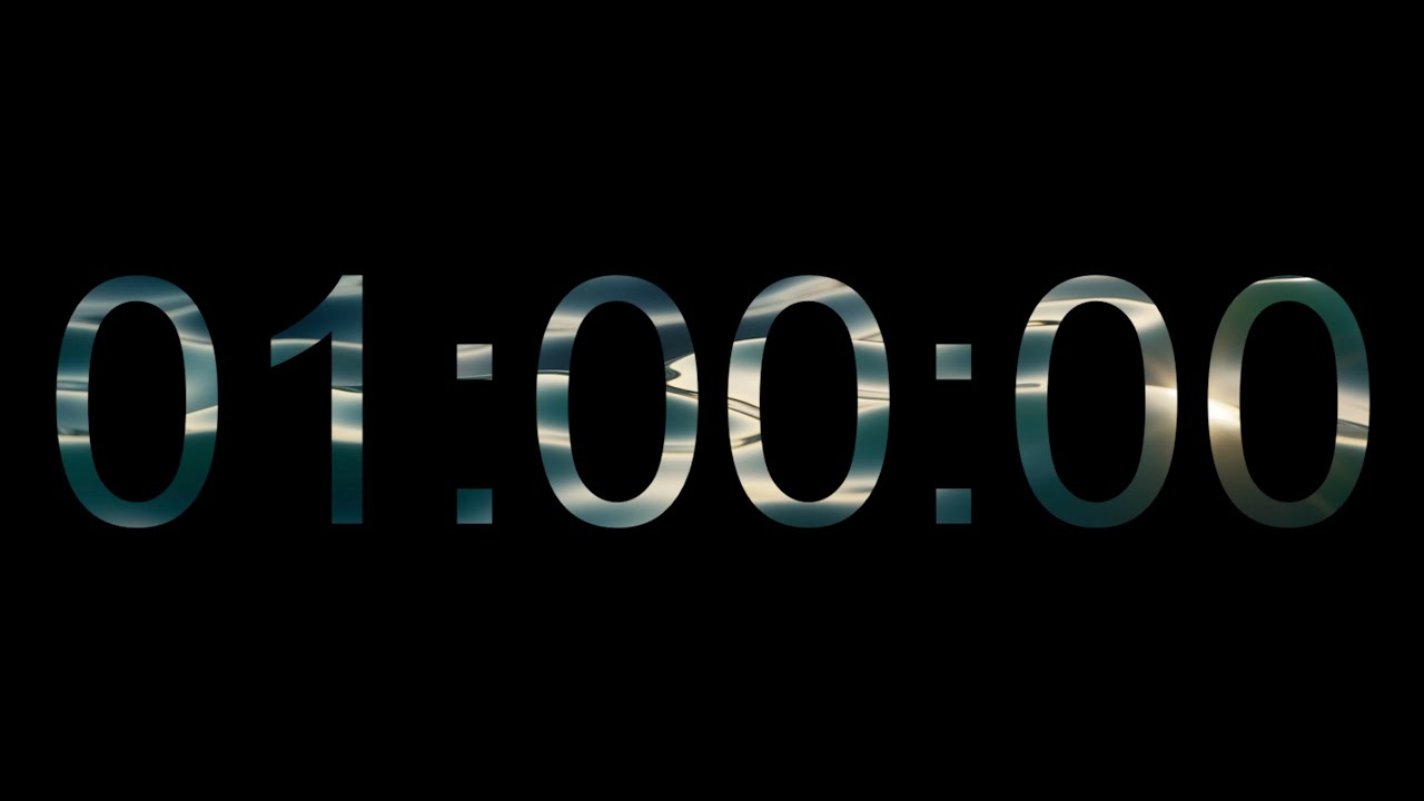 1 HOUR COUNTDOWN TIMER (DIGITAL) - YouTube