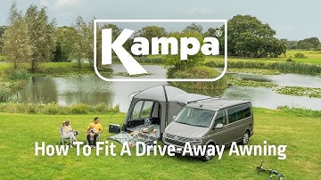 KAMPA | How To Set Up Your Campervan Drive-Away Awning