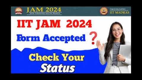 IIT Jam 2025 application status for #under scrutiny showing in English ~any problem #rejected #jam