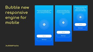 Building for mobile with Bubble's new responsive engine - Part 1