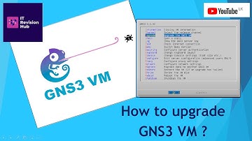 How to Upgrade GNS3 VM in windows 11?