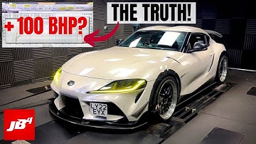 A90 Supra JB4 Tuning Box Dyno Test - Is het de moeite waard?