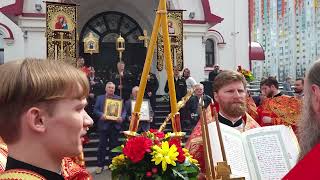 Архиерейское Пасхальное богослужение в престольный праздник св. вмч. Георгия Победоносца