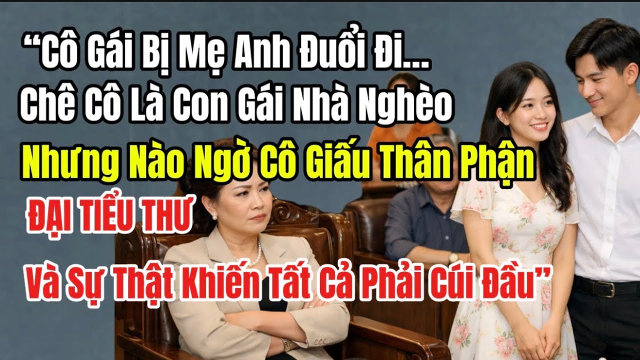 Cô Gái Bị Mẹ Ny ĐUỔI Đi chê Cô là con gái nhà Nghèo-Nhưng k Ngờ Cô Đại Tiểu Thư 
