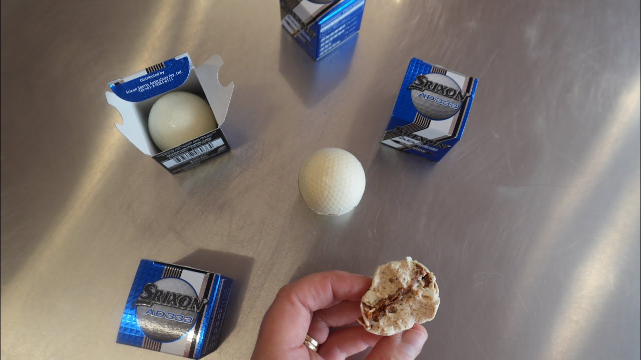Pastry Chef Makes Chocolate Golf Balls!