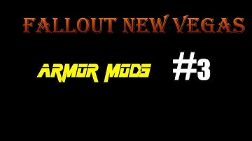 New Vegas Armor Mods:Starcraft II, Vanquish, Mass Effect 3