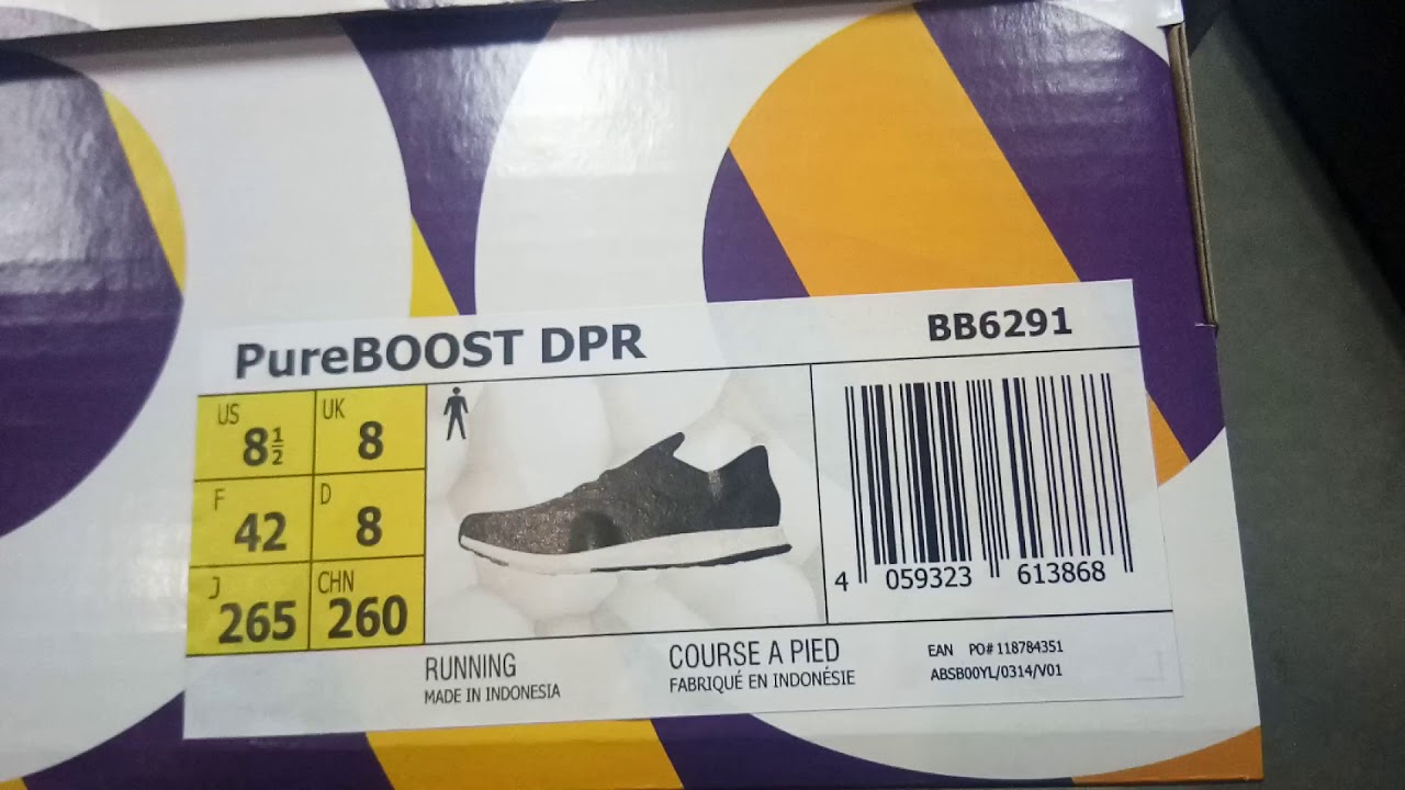 adidas pureboost dpr bb6291