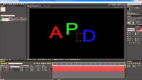 Null Object trong After Effects
