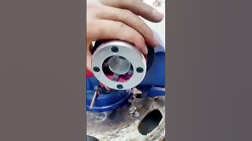 cool technique for making threads for pipe connections #shorts