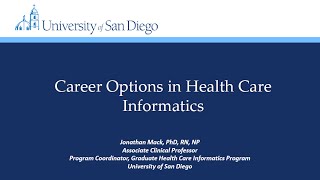 [Webinar] Career Options in Health Informatics