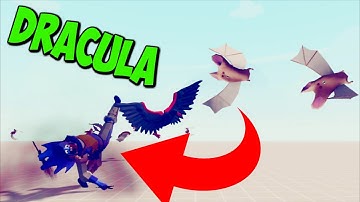 Halloween Unit! Dracula vs Every Faction- TABS MODS GAMEPLAY