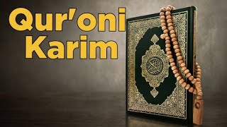 QUR'ONI KARIM HAQIDA MARUZA