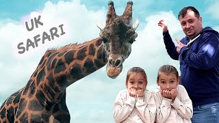 Ксения и Арина едут в огромный Сафари парк Полезное видео для детей | Magic Twins