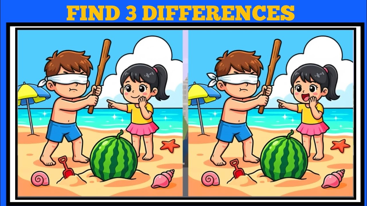 Spot Differences|| #spotthedifference #findthedifference #quiz #puzzle #interestinggame #mindgame 