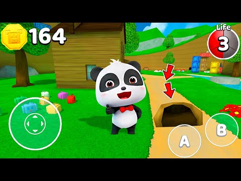 , Panda Tunnel | Super Bear Adventure Gameplay Walkthrough