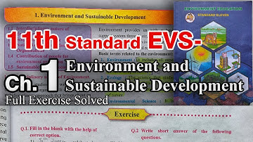 11th EVS Ch.1 Environment and Sustainable Development Exercise