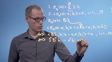 Projections (video 4): N-dimensional projections