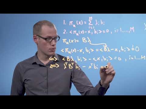 Projections (video 4): N-dimensional projections