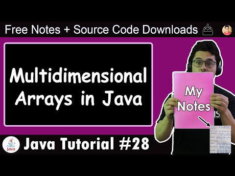 Java Tutorial: Multidimensional Arrays in Java