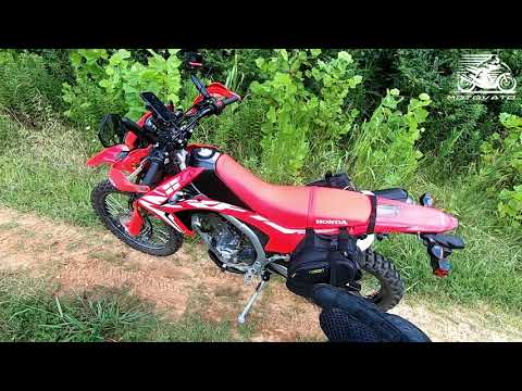 ტყე-ღრე-ციკლი CRF250L მოდიფიკაციები და Dirt Riding