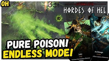 INSANE Poison Build! Endless Mode! Jotunnslayer!