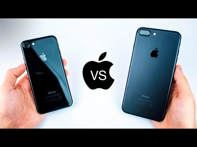 iPhone 7 VS 7 Plus - Jet Black VS Matte Black - Durability