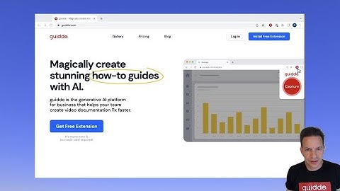 Getting started with Guidde