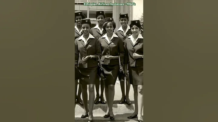 The Ethiopian Airlines Cabin Crew During his majesty