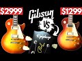 Epiphone 1959 les paul vs real gibson