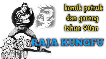 KOMIK PETRUK DAN GARENG | RAJA KUNGFU| komik indonesia tahun 90an karya tatang s