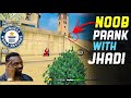 JHADI PRANK WITH RANDOM PLAYERS WITHOUT ALOK & GUN SKINS || FREE FIRE BATTLEGROUND