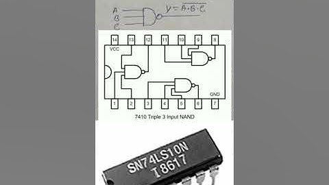 Three input NAND Gate. #shorts #short #shortvideo  #digital #logicgate #andgate #notgate #logic #not