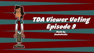 Total Drama Action Viewer Voting Episode 9