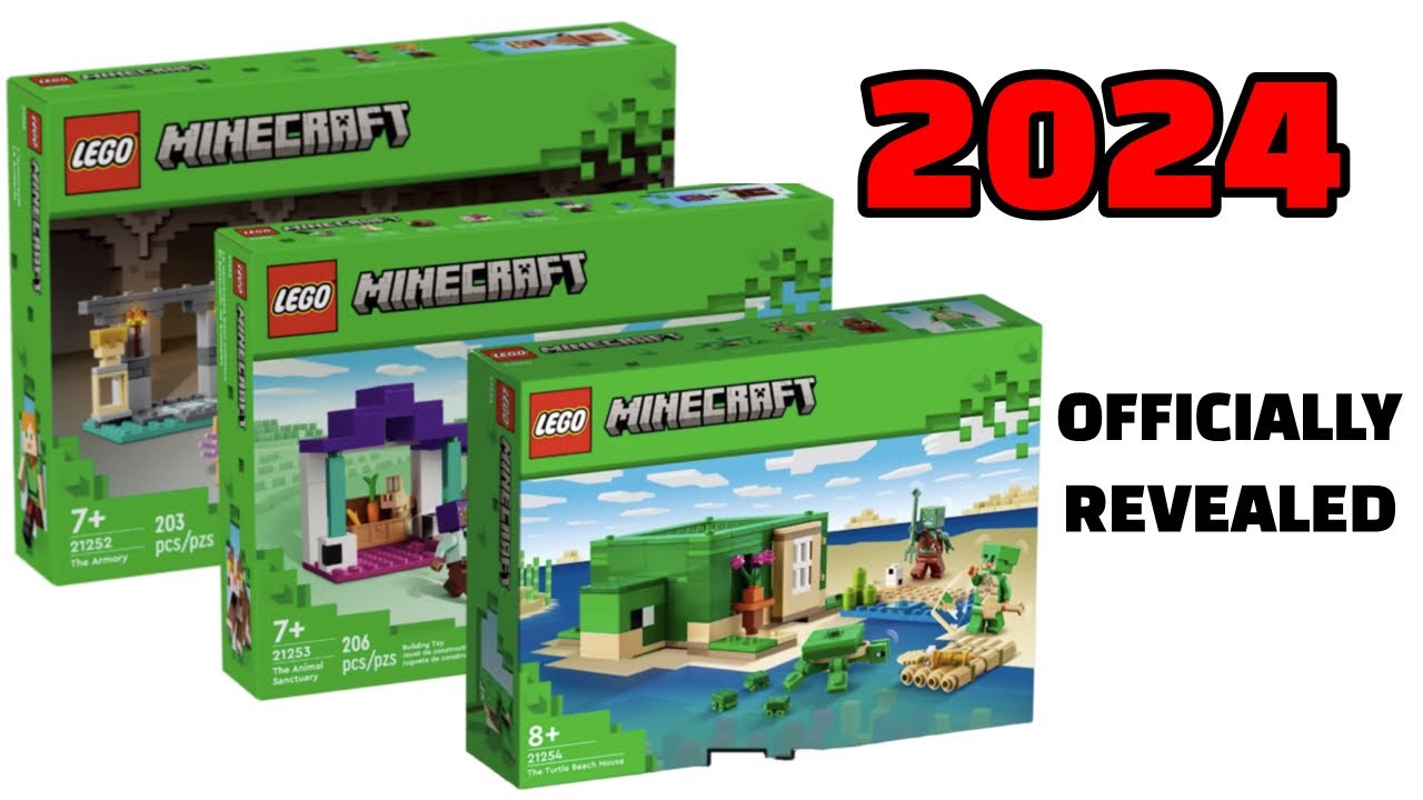 Two LEGO Minecraft 2024 Sets Revealed - The Brick Fan